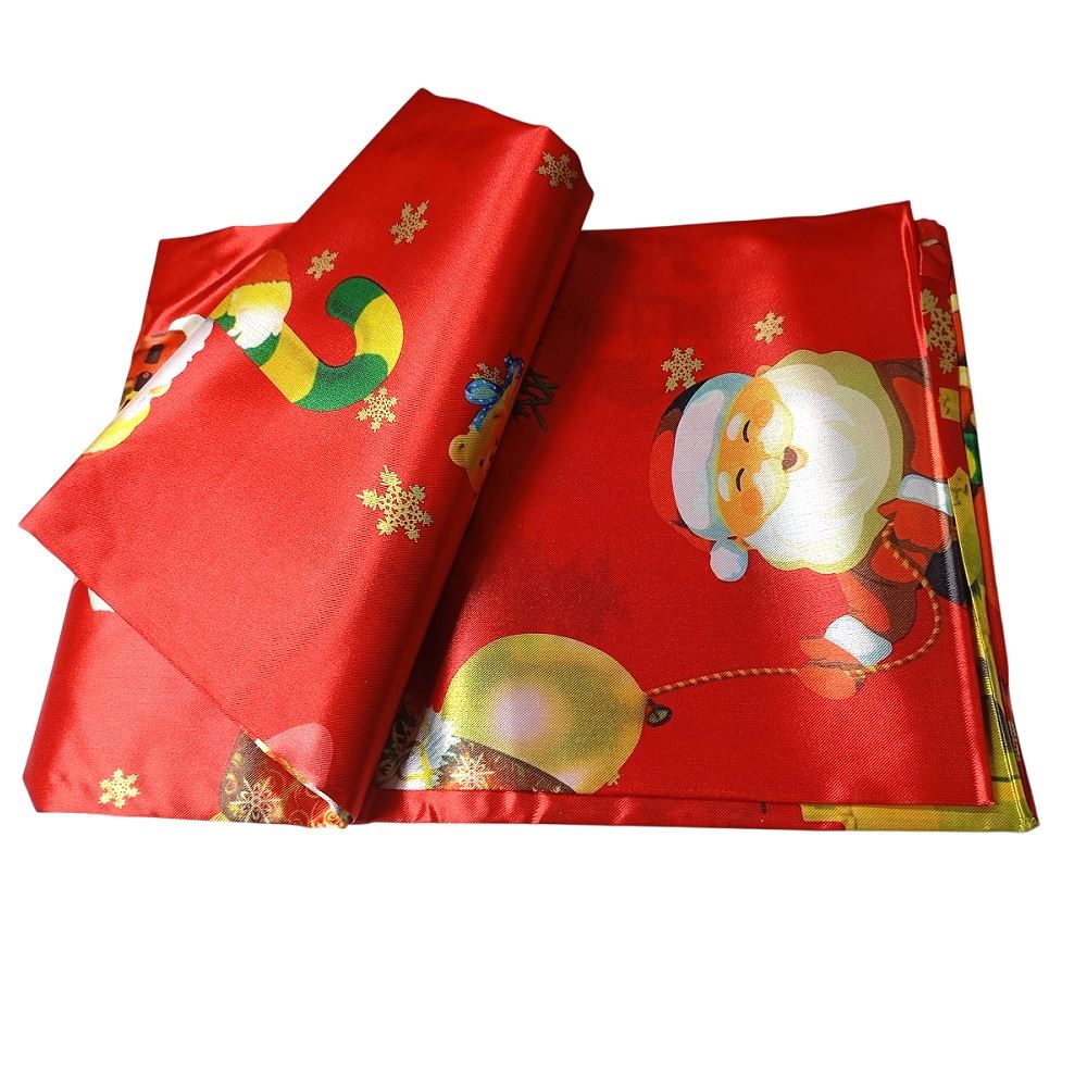 Mantel navideno para mesa rectangular 250 cm x 150 cm